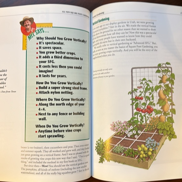 All New Square Foot Gardening. Grow More in Less Space! 7 x 10 inches - Picture 10 of 12